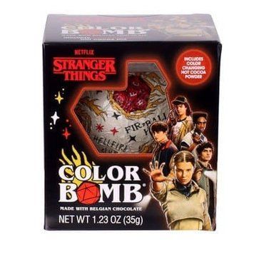 Шоколадная бомбочка Stranger Things Color Bomb 35г 10135 фото