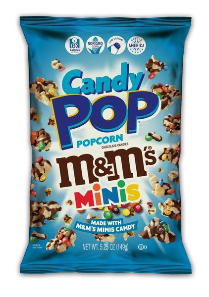 Попкорн з M&M Mini's Candy Coated Popcorn 149g 5534 фото