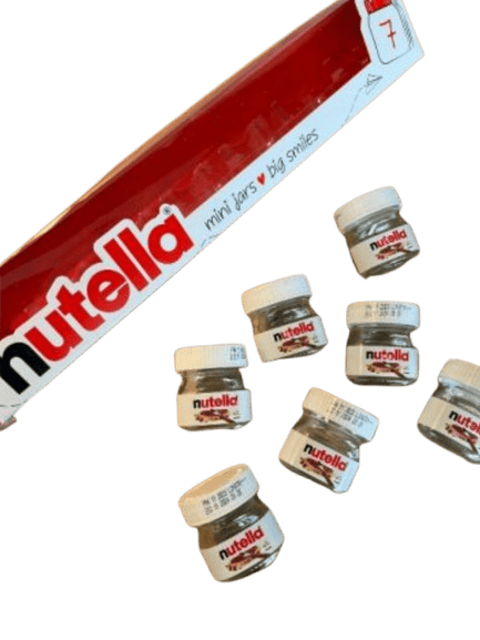 Набір шоколадно-горіхової пасти Nutella World Mini Hazelnut Spread 7шт&times;30г 8899 фото