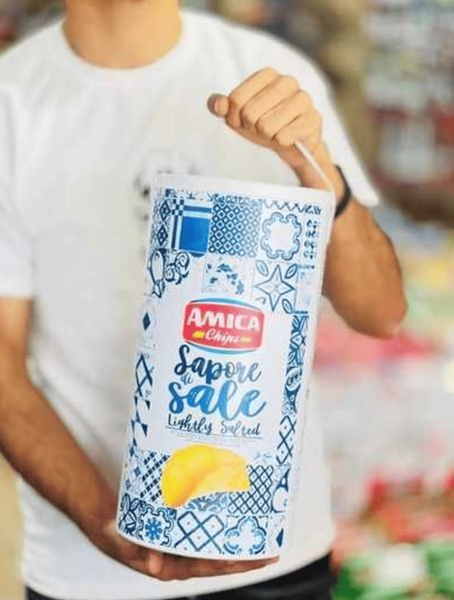 Чіпси Amica Chips Sapore Di Sale Party Box 325г 10335 фото