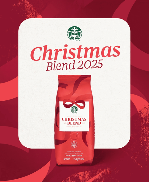Кава в зернах Starbucks Christmas Blend Dark Roast Whole Bean 250г 10384 фото