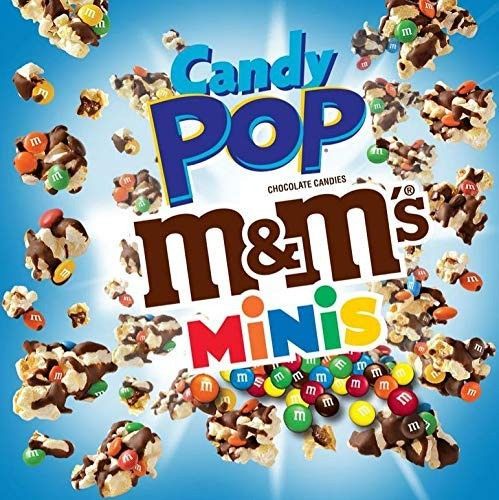 Попкорн с M&M Mini's Candy Coated Popcorn 149g 5534 фото