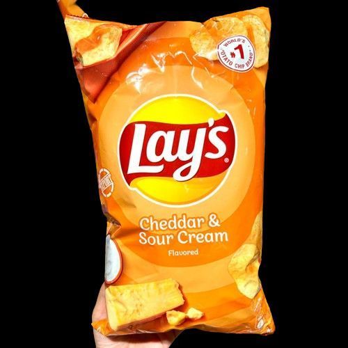 Чипсы Lay's Cheddar Sour Cream, 220г 6588 фото