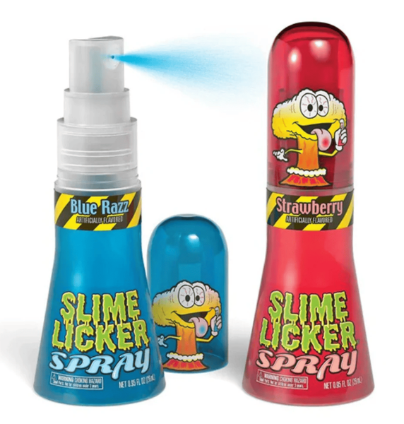 Кислая конфета-спрей Toxic Waste Slime Licker Spray Blue Razz 28мл 9646 фото