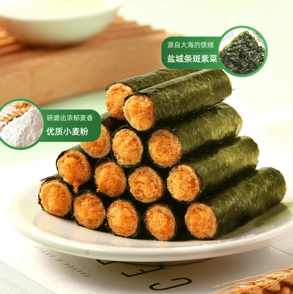 Снеки XiaoShuang Seaweed Roll 38г 10779 фото