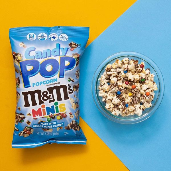 Попкорн с M&M Mini's Candy Coated Popcorn 149g 5534 фото