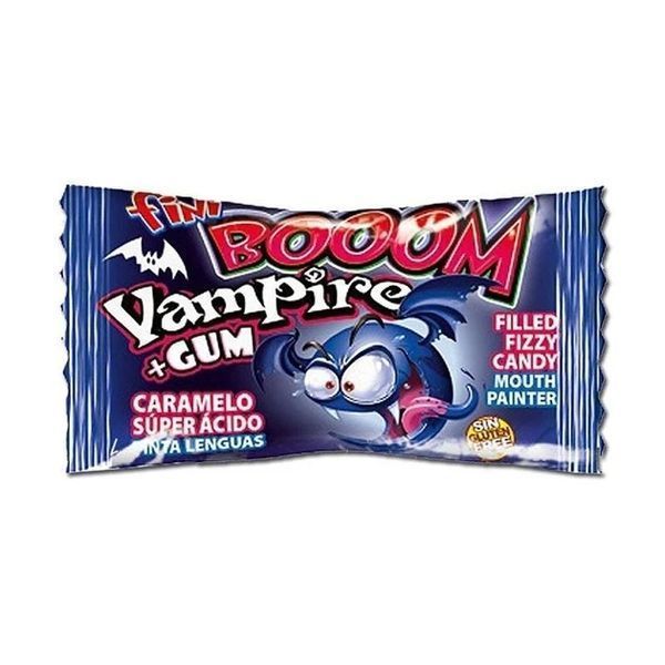 Жевательная резинка Fini Boom Vampire Gum Bubble Gum 80г 7516 фото