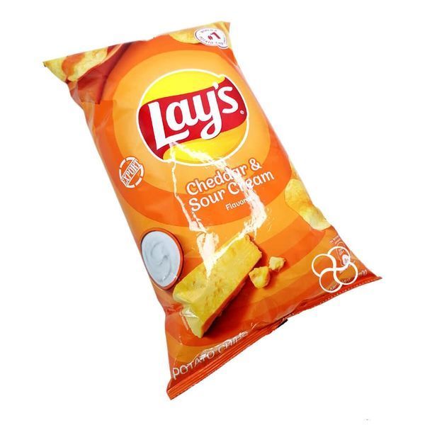 Чипсы Lay's Cheddar Sour Cream, 220г 6588 фото