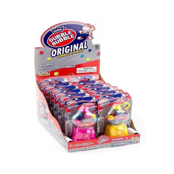 Джекпот з жуйками Dubble Bubble Dispenser Keyring 32g 1948 фото