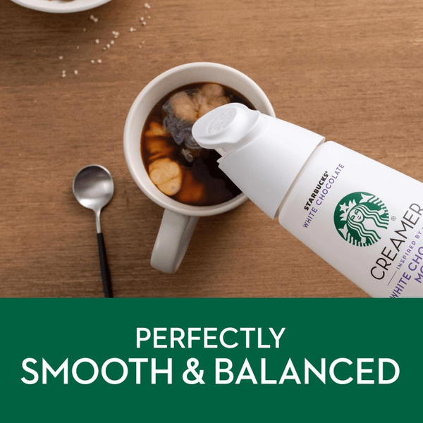 Сливки Старбакс Матча Starbucks Creamer White Chocolate белый шоколад 828 г. 1612 фото
