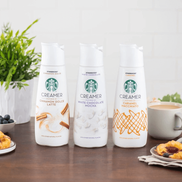 Сливки Старбакс Матча Starbucks Creamer White Chocolate белый шоколад 828 г. 1612 фото