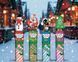 Льодяник на паличці Push Pop Topper Christmas Lollipop Snowman 14г 9936 фото 6