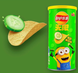 Чіпси Lay's Minions Emerald Cucumber Flavor Potato Chips 62г 10429 фото 2