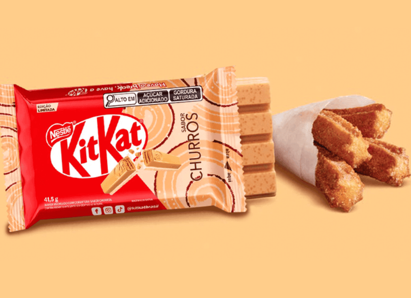 Шоколадний батончик Nestle Kit Kat Churros Limited Edition 41.5г 11601 фото