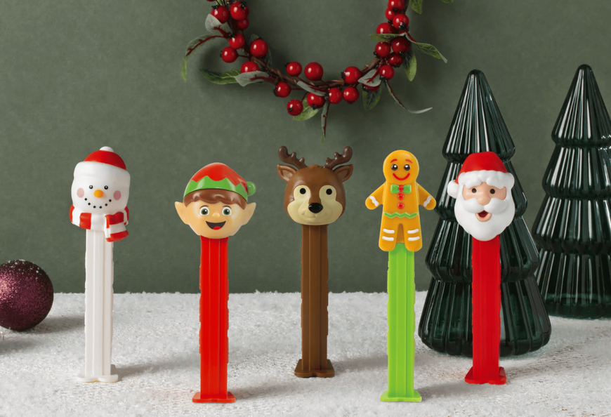 Диспенсер із цукерками Pez Christmas Elf 1шт 9738 фото