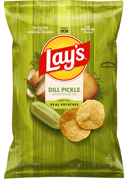 Чіпси Lay`s Dill Pickle 219.7g 3973 фото