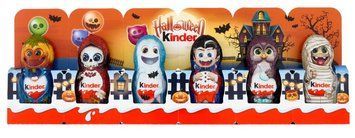 Набір шоколадних фігурок Kinder Figure Cave Halloween 6шт 90г 7517 фото