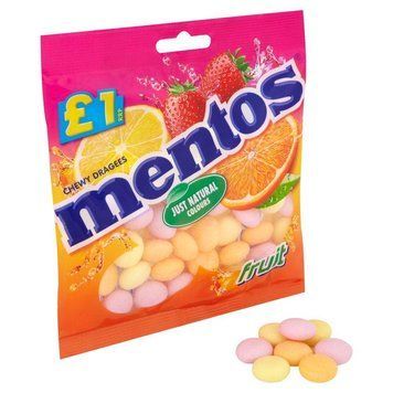 Драже Mentos Fruits Bag 135g 4456 фото