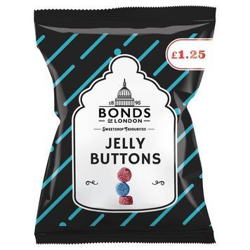 Конфетки Bonds of London Jelly Buttons 105g 5353 фото