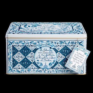 Пасхальный кекс Fiasconaro Fiasconaro Dolce e Gabbana с сицилийским шоколадом покрыт клубничным джемом и темным шоколадом 1кг 6453 фото