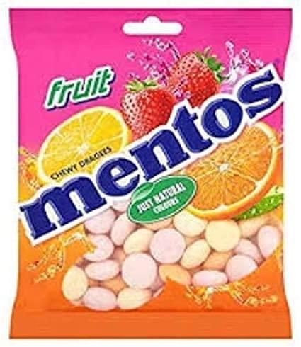Драже Mentos Fruits Bag 135g 4456 фото