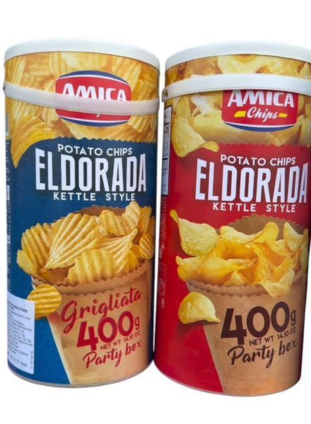 Чіпси Amica Chips Eldorada Kettle Style Grigliata 400г 10336 фото