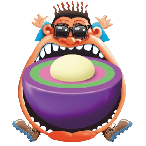 Леденец с жвачкой внутри Zed Candy Monster USA Jawbreaker In A Box 310 г 7665 фото