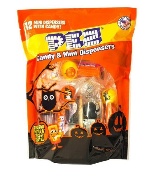 Цукерки Halloween PEZ Party Bag (2019 version) 12 шт 5812 фото