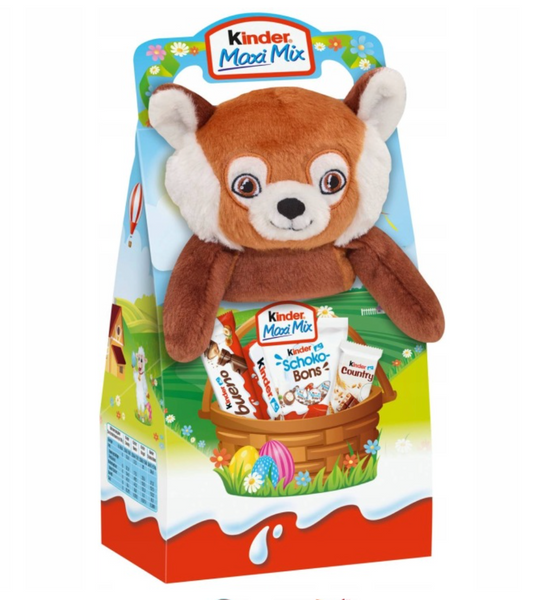 Набір подарунковий від Kinder Maxi Mix з іграшкою Лисичка, 133г 4726 фото Набір подарунковий від Kinder Maxi Mix з іграшкою Лисичка, 133г 4726 фото