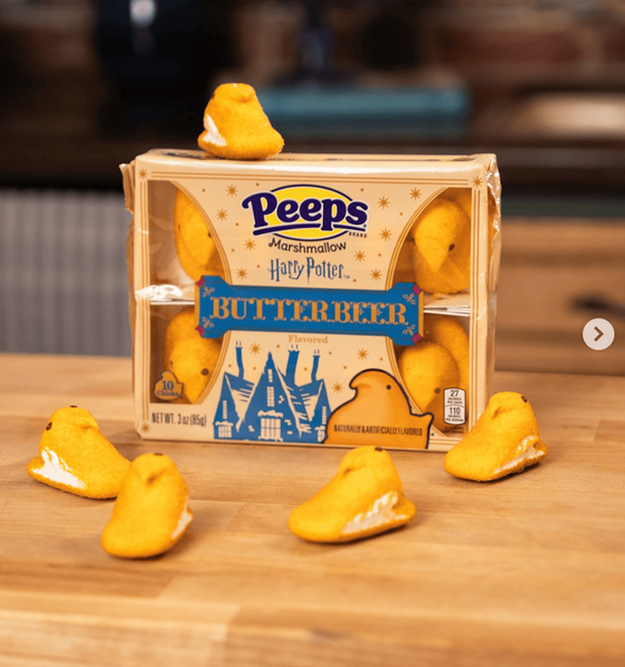 Маршмеллоу Peeps Harry Potter Butterbeer Marshmallow Chicks 85г 11082 фото