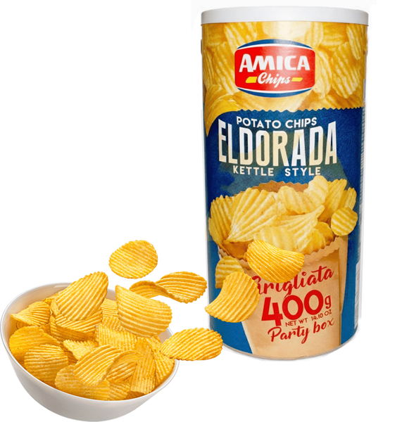 Чіпси Amica Chips Eldorada Kettle Style Grigliata 400г 10336 фото