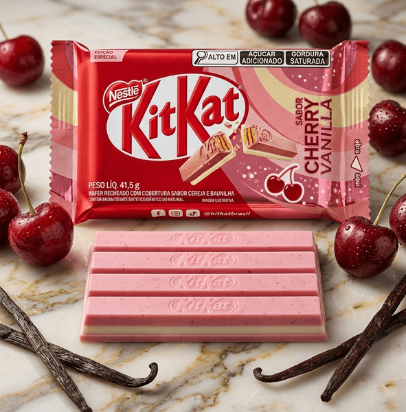 Шоколадний батончик Kit Kat Cherry Vanilla 41.5г 10480 фото