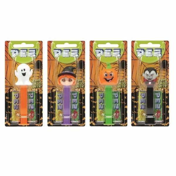 Іграшка з цукерками Pez Halloween 17g (Дракула) 4027 фото