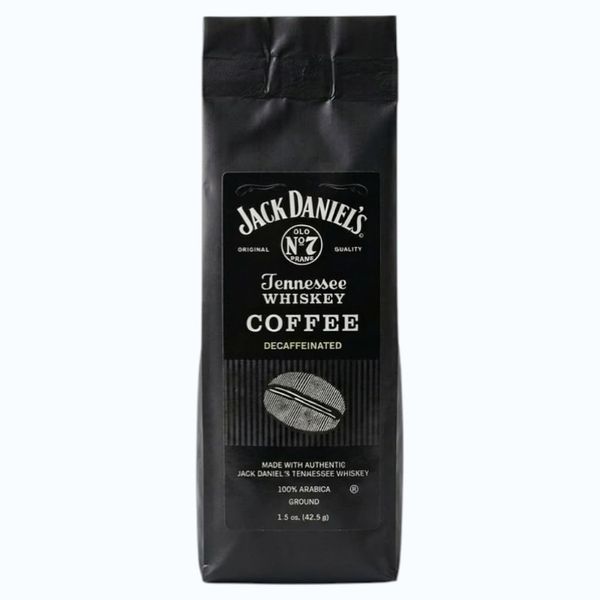 Молотый кофе Jack Daniel's Tennessee Whiskey Decaffeinated Ground Coffee 42.5г 10530 фото