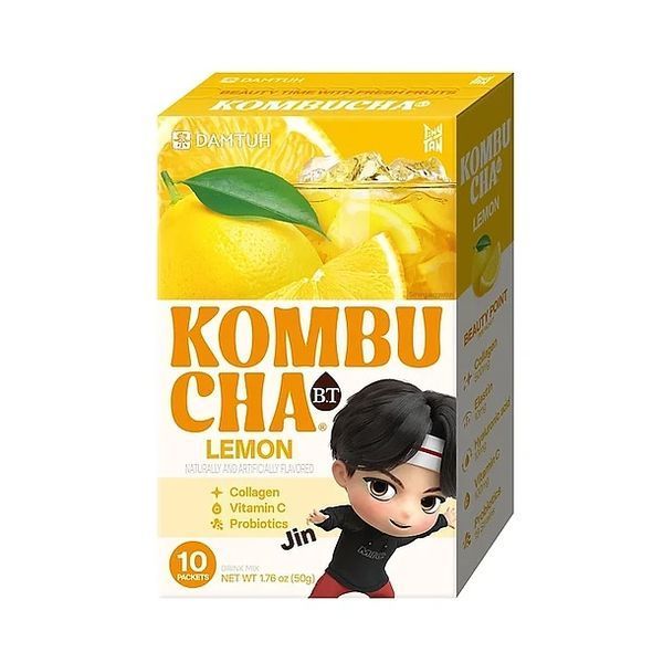 Комбуча Damtuh Kombucha BTS Lemon 5г х 10шт  8240 фото