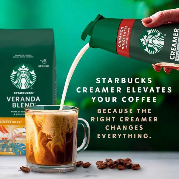 Сливки для кофе Starbucks Creamer Dairy Cinnamon Dolce Coffee Creamer 828мл 1613 фото