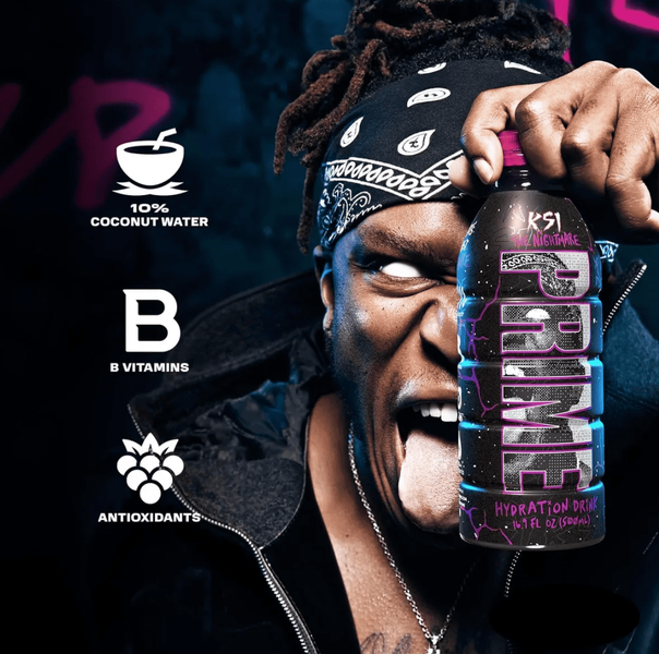 Напій Prime KSI The Nightmare Strawberry Cream 500 мл 9501 фото