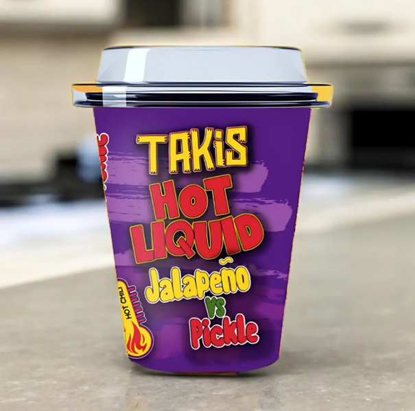 Маринованные огурцы Takis Hot Liquid Jalape&ntilde;o Vs Pickle 300г 8585 фото