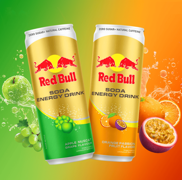 Энергетик ​​​​​​​Red Bull Energy Sparkling Apple Muscat Grape Zero Sugar 250 мл 9100 фото