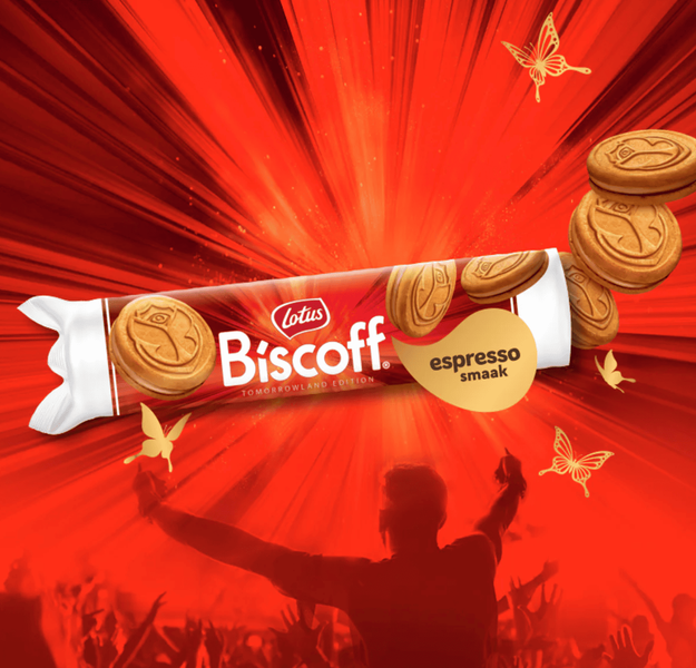Печенье Lotus Biscoff Tomorrowland Edition Espresso Flavor 150г 11602 фото