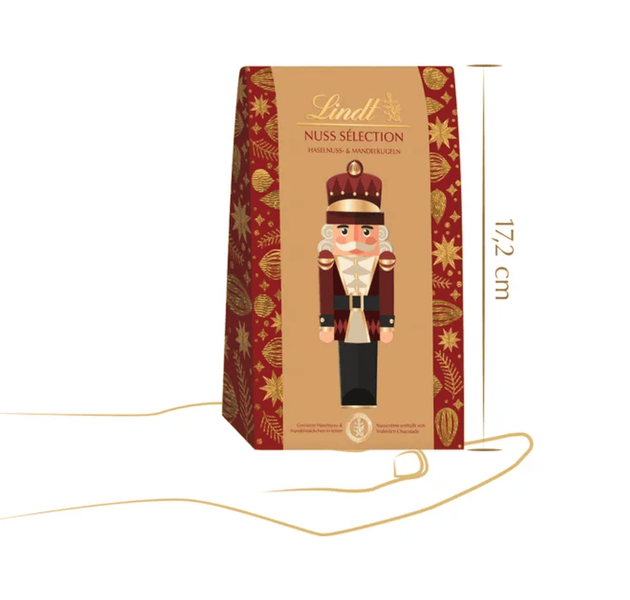 Шоколадные конфеты Lindt Nut Selection Mandel Haselnusskugeln 127г 10581 фото
