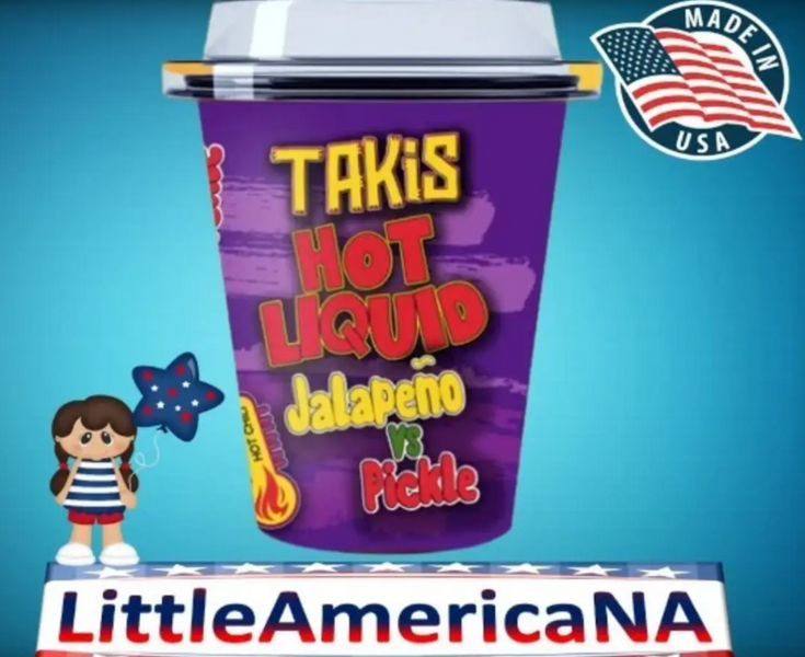 Маринованные огурцы Takis Hot Liquid Jalape&ntilde;o Vs Pickle 300г 8585 фото
