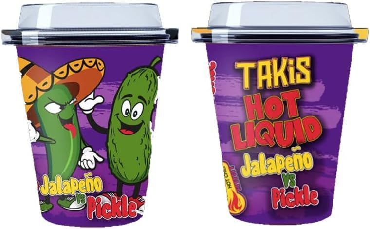 Маринованные огурцы Takis Hot Liquid Jalape&ntilde;o Vs Pickle 300г 8585 фото