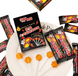Гострі льодяники на паличці Yowang Foods зі смаком корейської локшини Buldak 25г (4 льодяники) 10982 фото 3