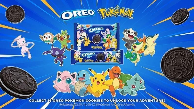 Печенье Oreo Original Pokemon Cookies 119.6г 6756 фото