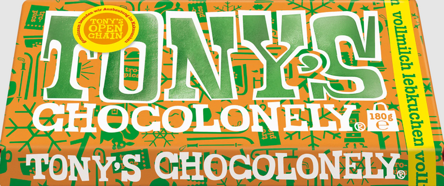 Шоколад Tony's Chocolonely Vollmilch Lebkuchen&nbsp;180 г 7766 фото