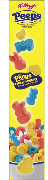 Сухий сніданок Kellogg's Peeps Cereal with Marshmallows 368г (Пошкоджена коробка) 8486 фото