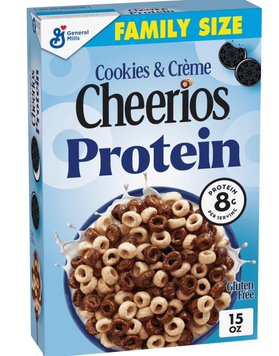 Сухий сніданок General Mills Cheerios Protein Cookies and Creme 425г 11503 фото