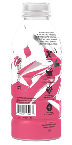 Напиток Prime Hydration Drink Ice Red Chill 500мл 8385 фото