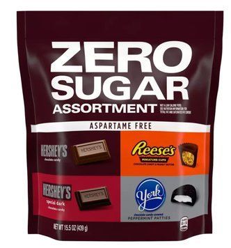 Конфеты Hershey's Reese's York Zero Sugar Assorted Flavored Candy 439г 11603 фото